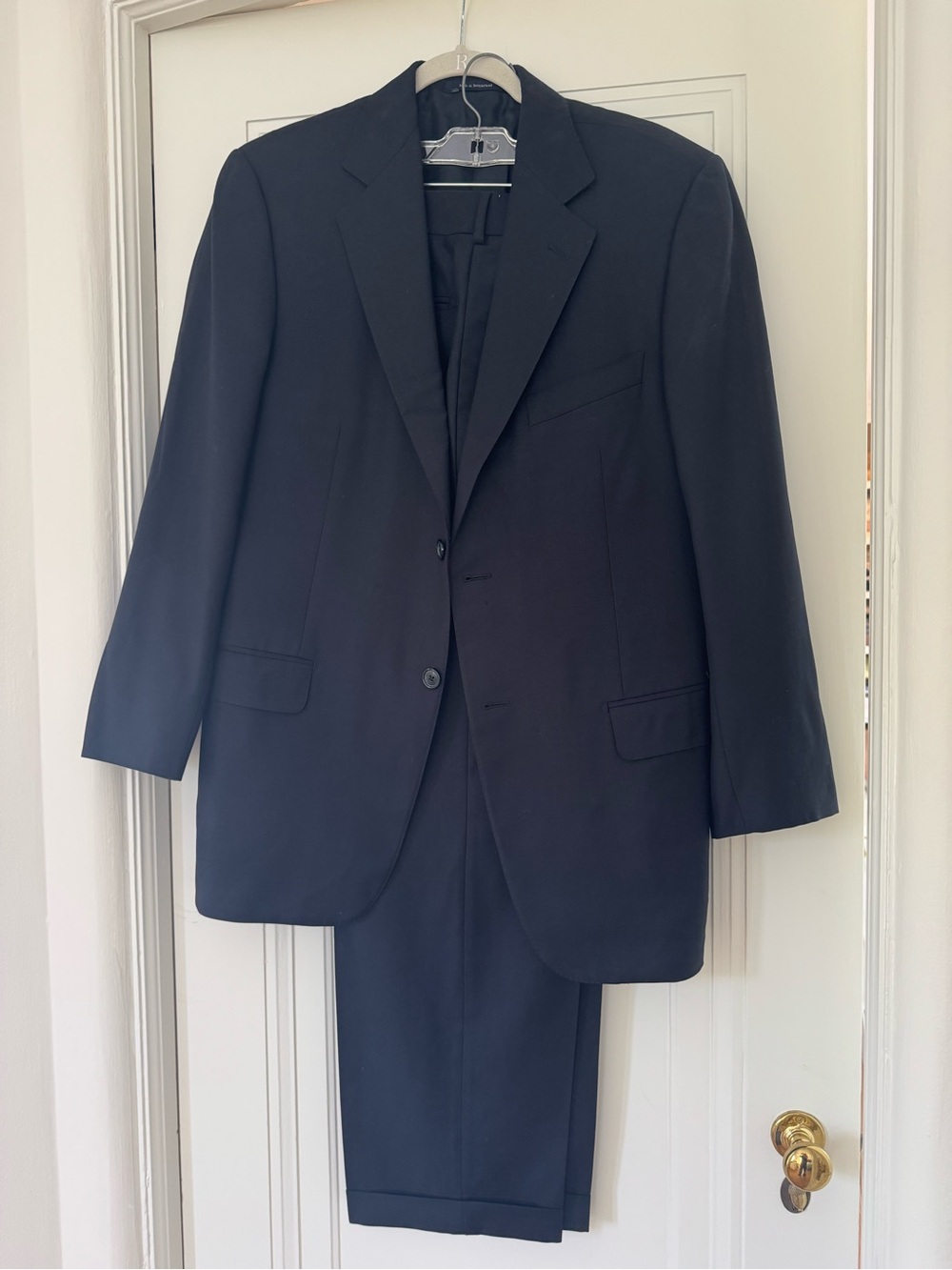 Ermenegildo Zegna Dark Navy Suit  - Originally $2,500 new.